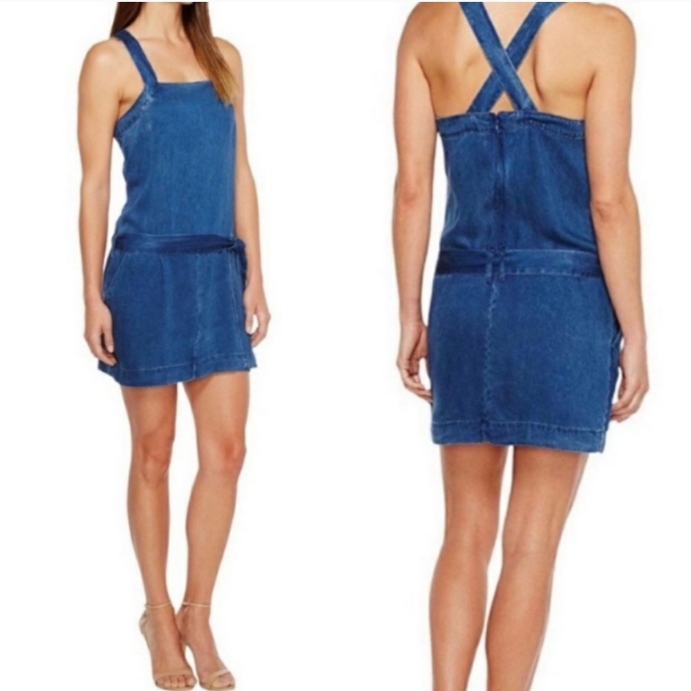 PAIGE Overall Denim Dress